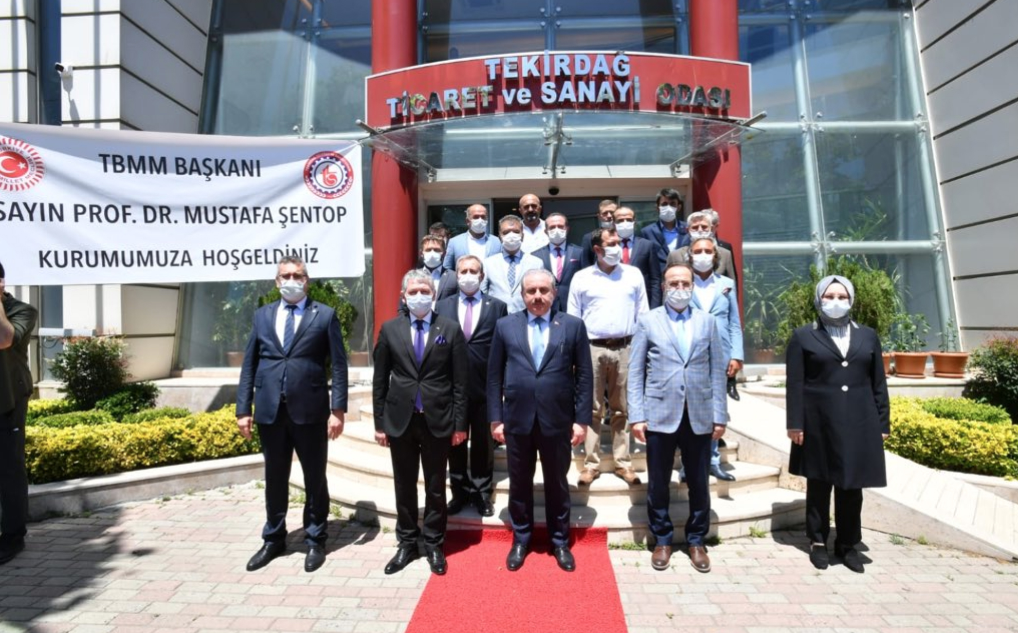  TBMM BAŞKANI ŞENTOP’UN TEKİRDAĞ ZİYARETİ