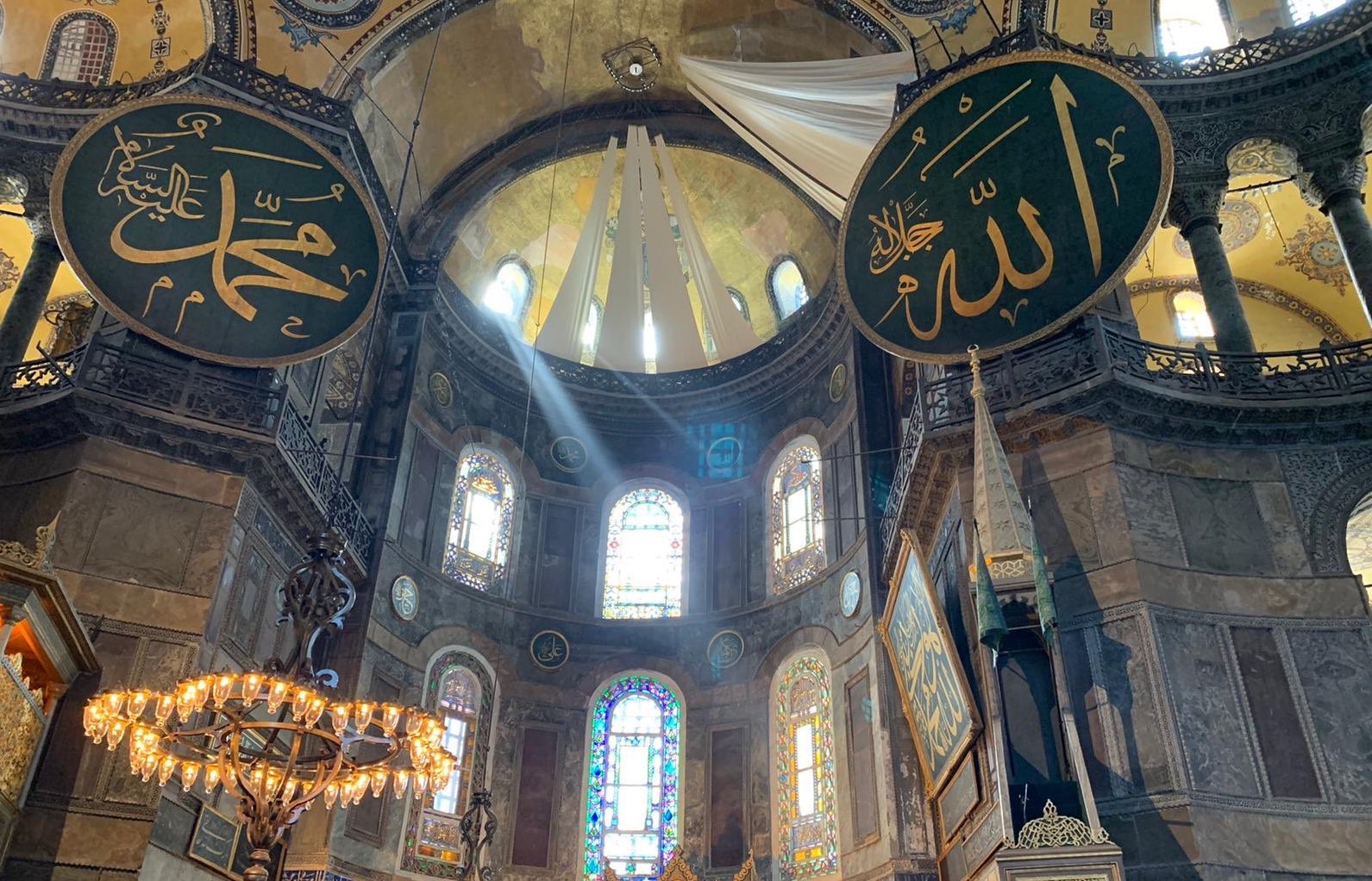  TBMM BAŞKANI ŞENTOP’TAN AYASOFYA’DA İLK CUMA MESAJI