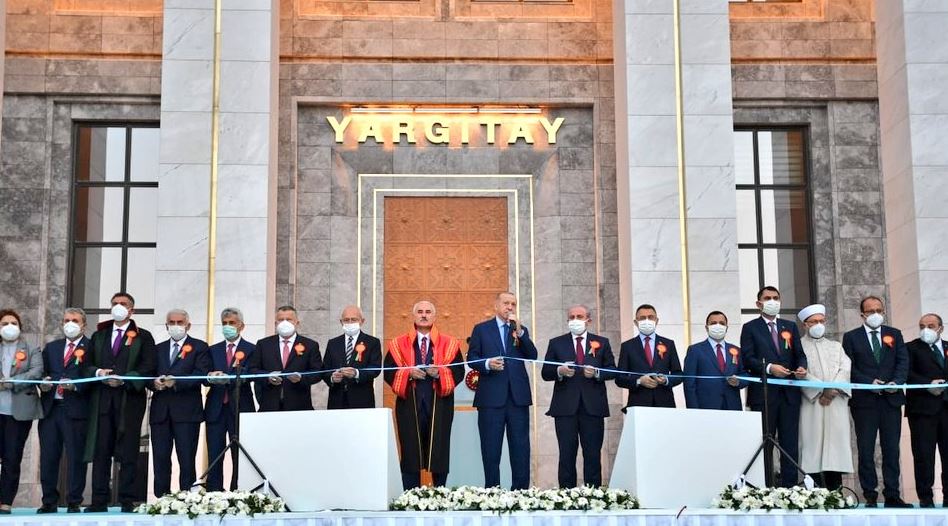  YARGITAY YENİ HİZMET BİNASI İLE 2021-2022 ADLİ YIL AÇILIŞ TÖRENİ