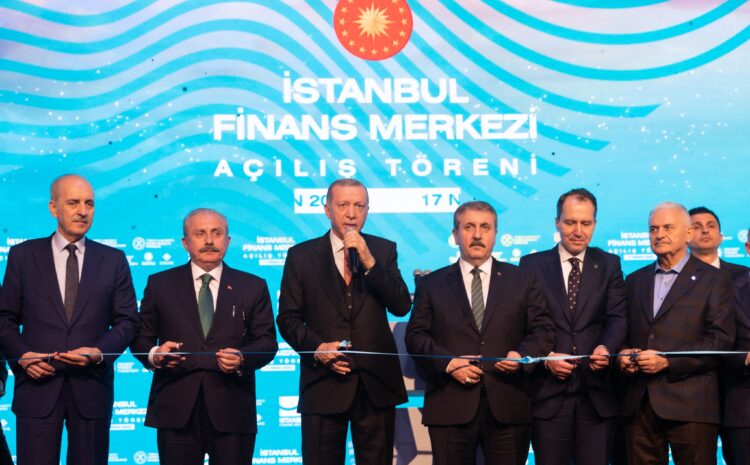  Mustafa Şentop, İstanbul Finans Merkezi’nin açılış törenine katıldı