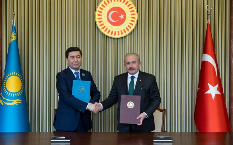  TBMM ile Kazakistan Parlamentoları arasında İş Birliği Protokolü imzalandı