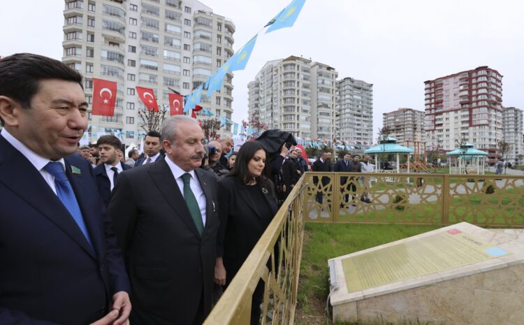  TBMM Başkanı Sentop, Kazakistan Meclis Başkanı Koşanov ile birlikte, “Türkiye-Kazakistan Dostluk Parkı”nın açılışını gerçekleştirdi