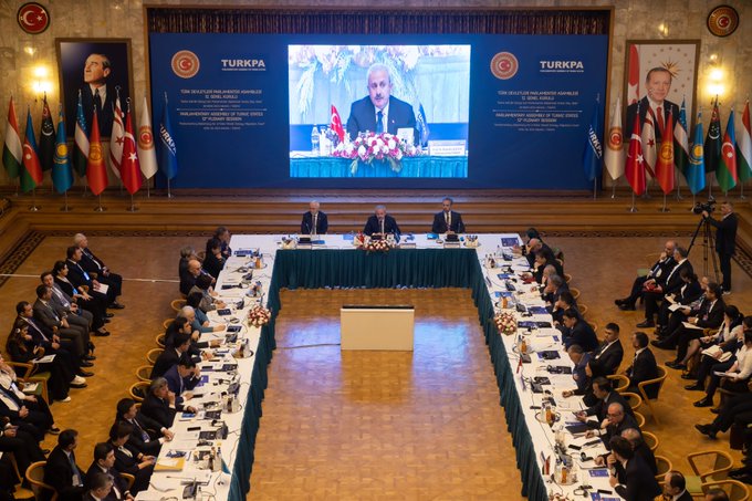  MECLİS Başkanı Şentop: Üzerimize düşen en büyük görev türk dünyasının köprülerini çoğaltmak, birbirimize yakınlaşmak ve beraber çalışmaktır