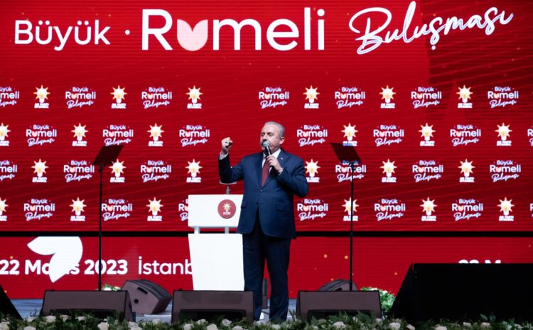  TBMM BaşkanıŞentop, Büyük Rumeli Buluşması’nda konuştu