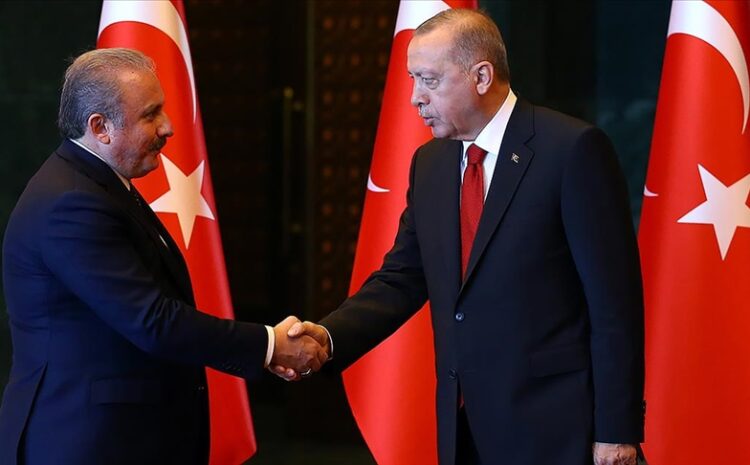  TBMM Başkanı Şentop, Cumhurbaşkanı Erdoğan’ı tebrik etti